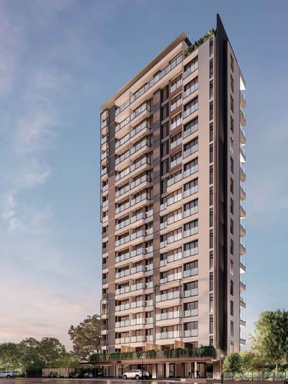 Venta de apto en ACRES zona 15 - 3 habs.