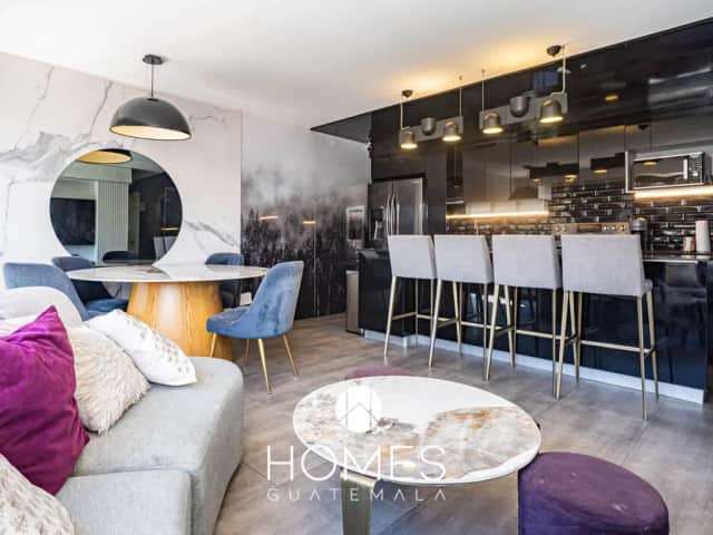 Apartamento en venta en Zona 14, Guatemala · 2 hab · 128 m²