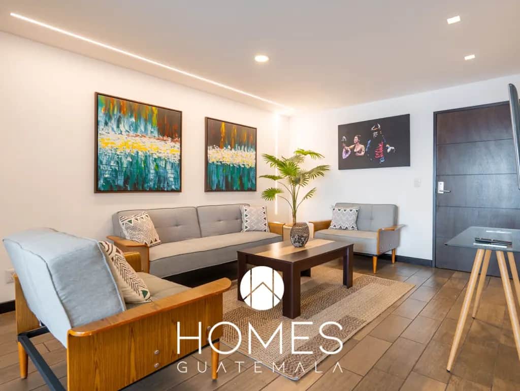 Apartamento Amueblado en Renta, Zona 10.