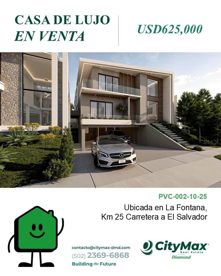 Casa de Lujo en Venta en La Fontana Km 25 Carretera a El Salvador