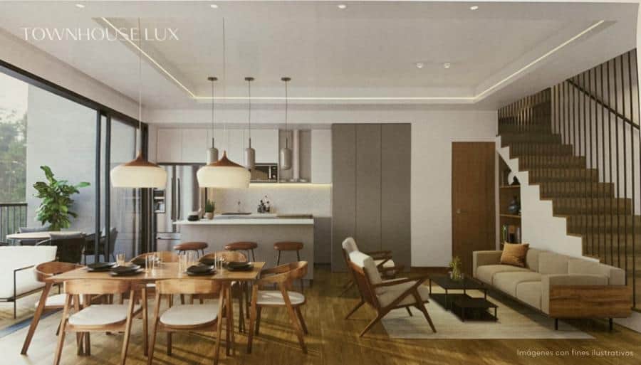 Townhouse Lux 141 m2 en Preventa, edificio Endora Z.11.