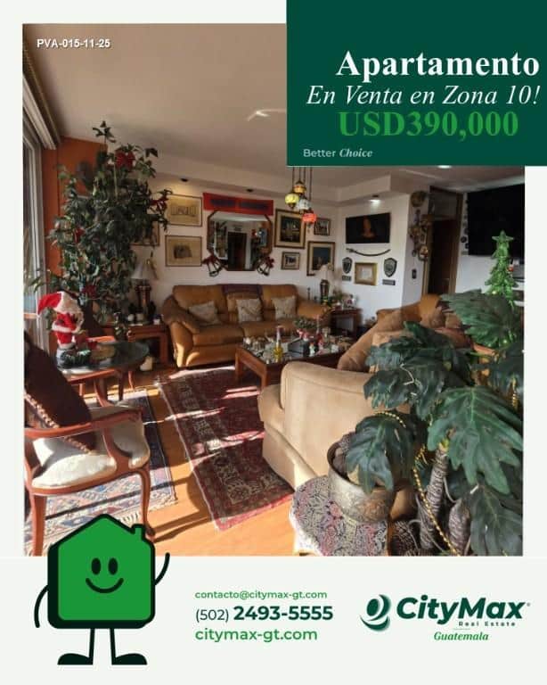 Apartamento en Venta en Zona 10 area la Estacion, Ciudad de Guatemala