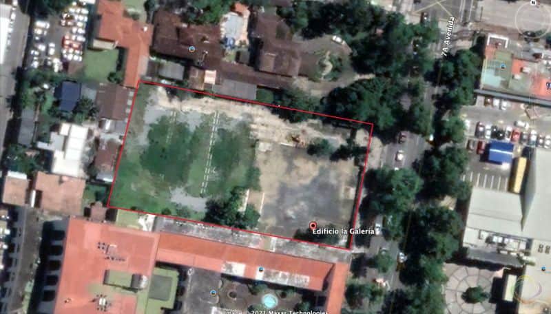 Terreno para inversión sobre 7 ave. zona 9