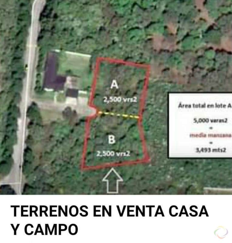 Terreno en venta, condominio Casa y Campo, Km.23.5 Carrt. El Salvador