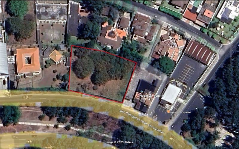 Terreno en sobre Boulevard San Cristóbal