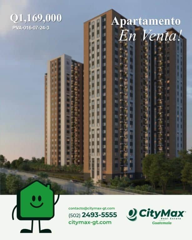 En venta Apartamento en planos en la Zona 17, Ciudad de Guatemala