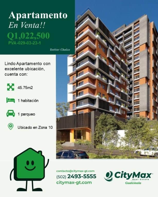 Apartamento en Construcción Zona 10 Los Proceres, Ciudad de Guatemala