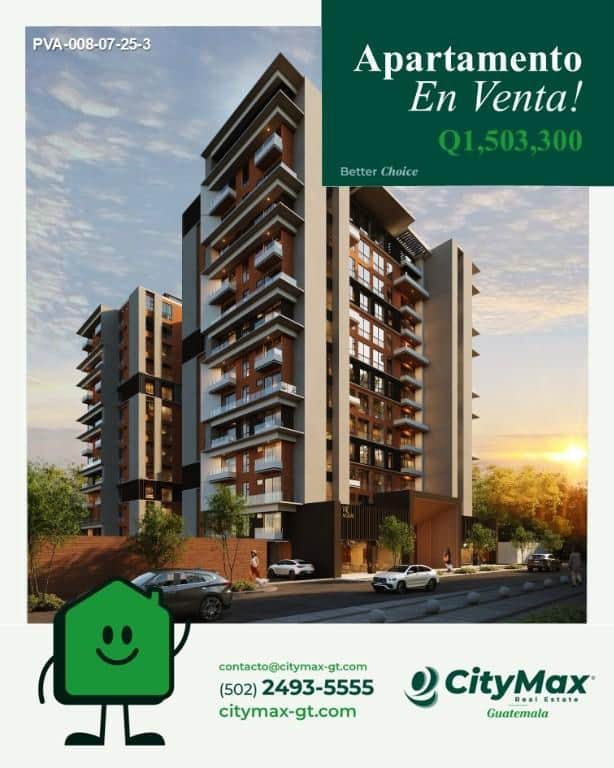 Apartamentos en venta zona 10 Guatemala, Ciudad de Guatemala