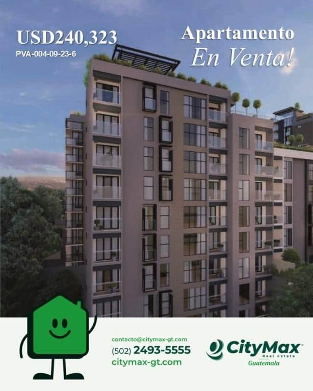 En venta en la zona 16 Kanajuyu Apartamentos de Lujo, Ciudad de Guatemala