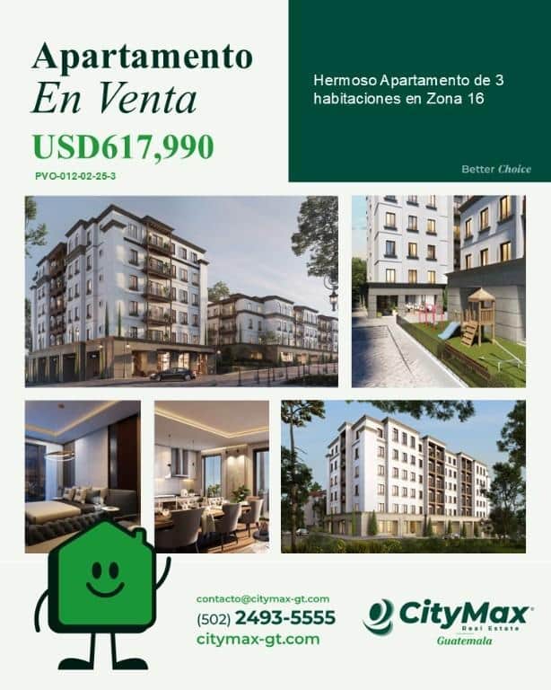 En venta Apartamento en Ciudad Cayala, Ciudad de Guatemala