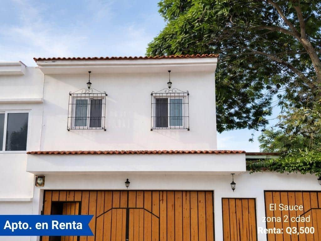 Apartamento en Renta en El Sauce zona 2 cdad, Guatemala