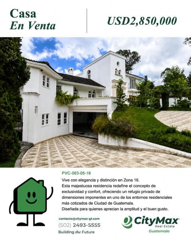 Casa en venta en Foresta de Cayala zona 16, Guatemala