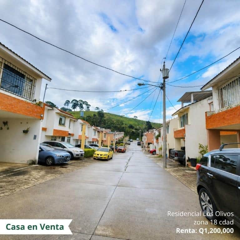 Casa en Venta en Residencial Los Olivos zona 18 cdad, Guatemala