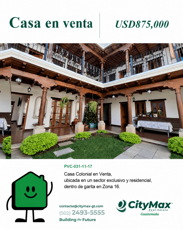 Se vende hermosa Casa colonia, omversionistas la ubican en Zona 16, Ciudad de Guatemala , Guatemala