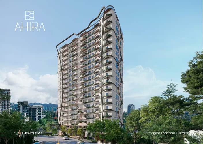 Apartamentos en AHIRA Zona 15 | 1 Habitación con entrega en 2029