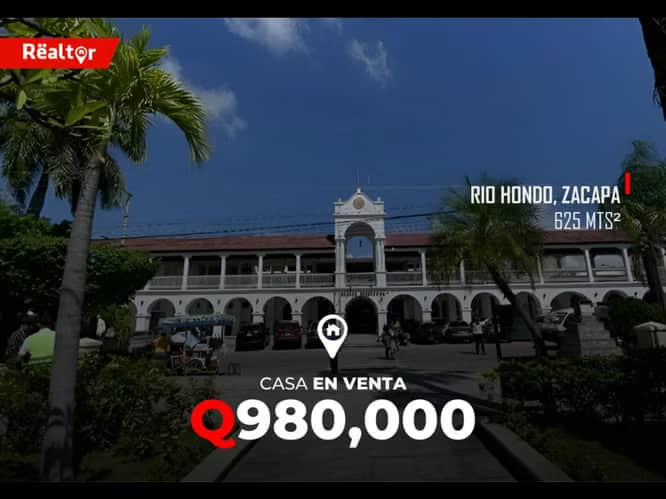 Casa en venta en Rio Hondo, Zacapa