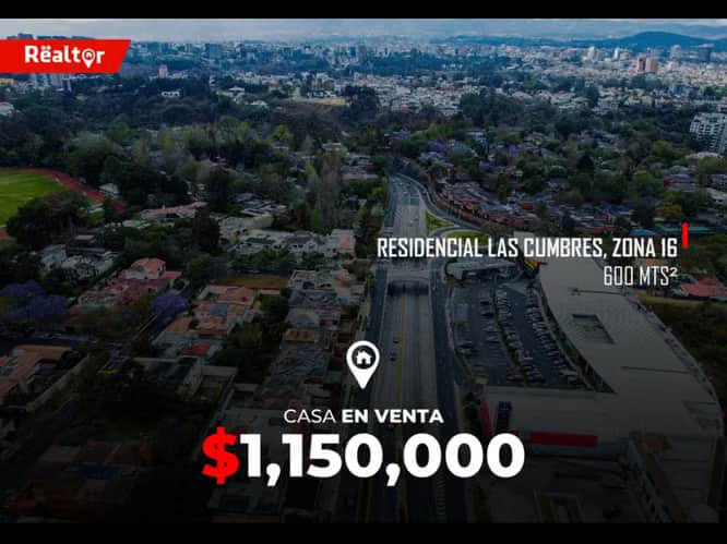 Casa en Venta Residencial Las cumbres zona 16