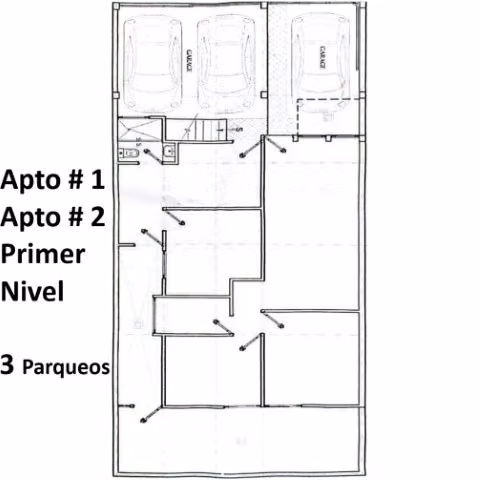 Propiedad de 4 Apartamentos en Venta Zona 3 de Mixco