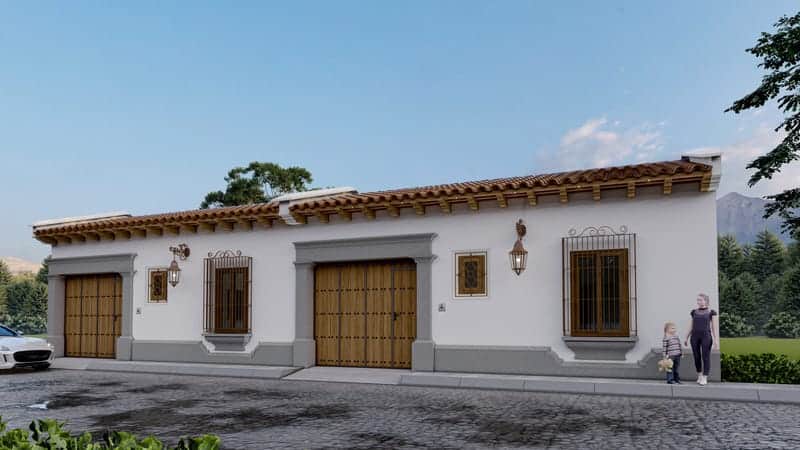 Callejon Villa Cristina, Barrio El Calvario, La Antigua Guatemala, Sacatepéquez, La Antigua Guatemala, Sacatepéquez Department