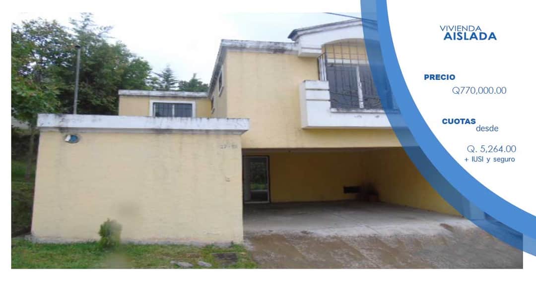 Casa en venta en San Miguel Petapa