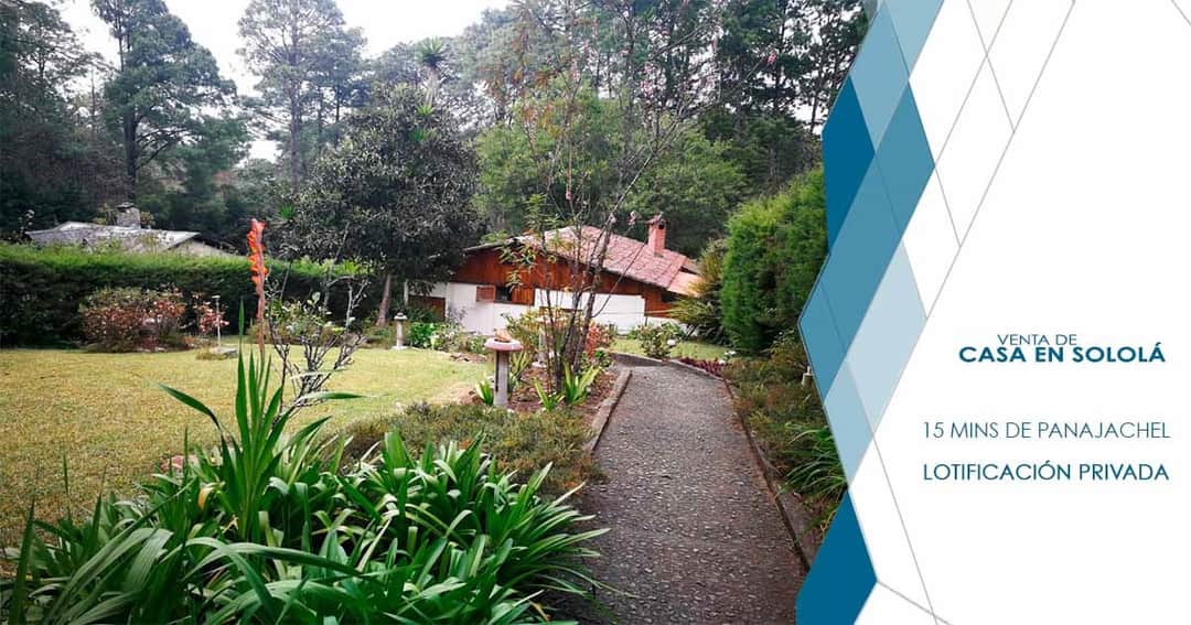 Casa en venta en Panajachel