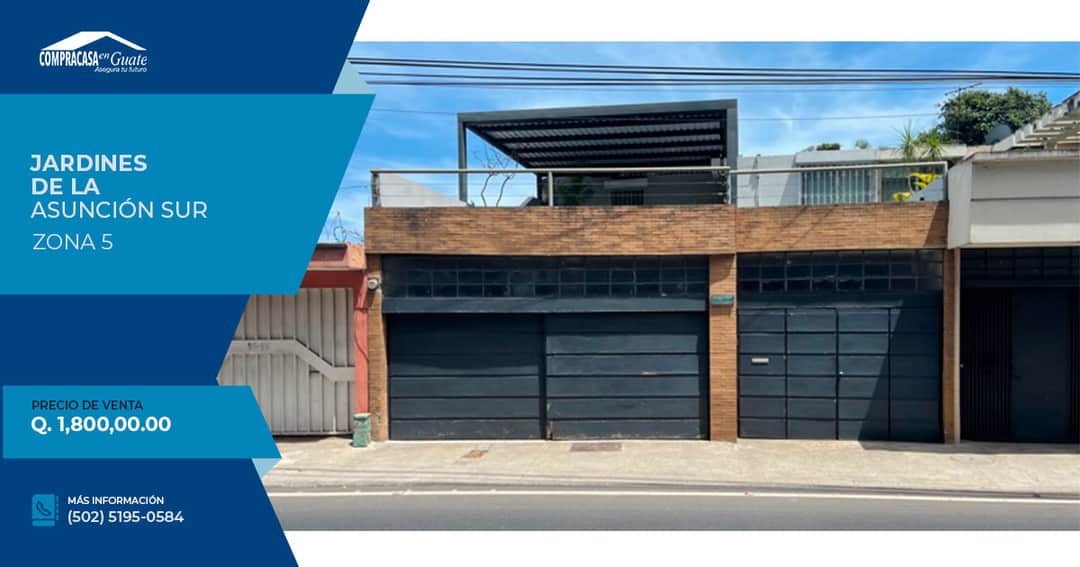 Casa en venta en Guatemala