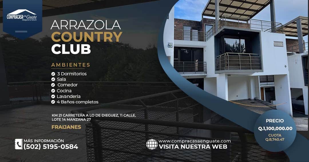 Casa en venta en Fraijanes