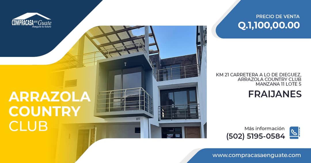 Casa en venta en Fraijanes