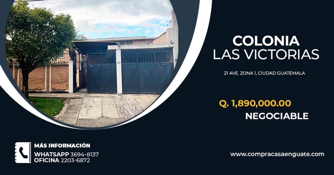 Casa en venta en Guatemala