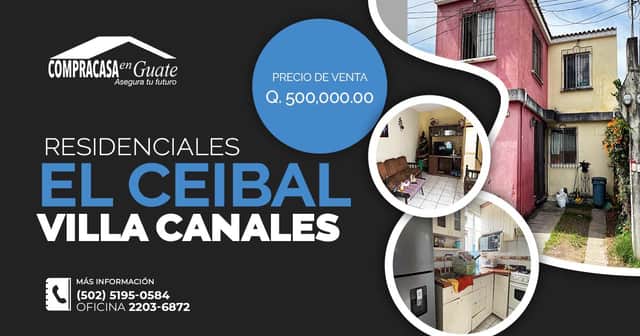 Casa en venta en Villa Canales, Guatemala · 6 hab