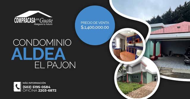 Casa en venta en Santa Catarina Pinula, Guatemala · 7 hab · 378 m²