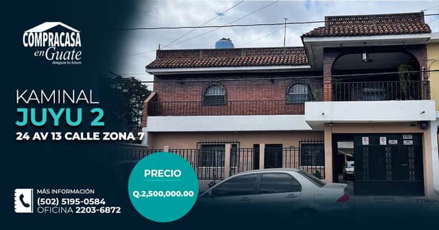 Casa en venta en Guatemala · 14 hab · 440 m²