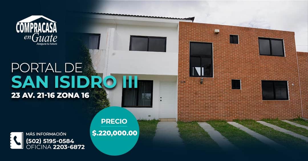 Casa en venta en Guatemala