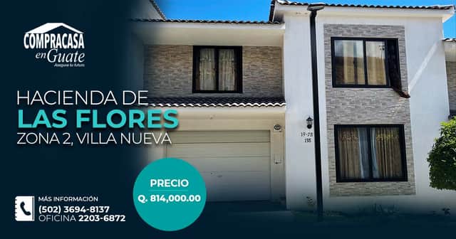 Casa en venta en Villa Nueva, Guatemala · 3 hab