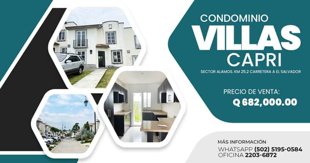 Casa en venta en Villa Canales, Guatemala · 4 hab · 113 m²