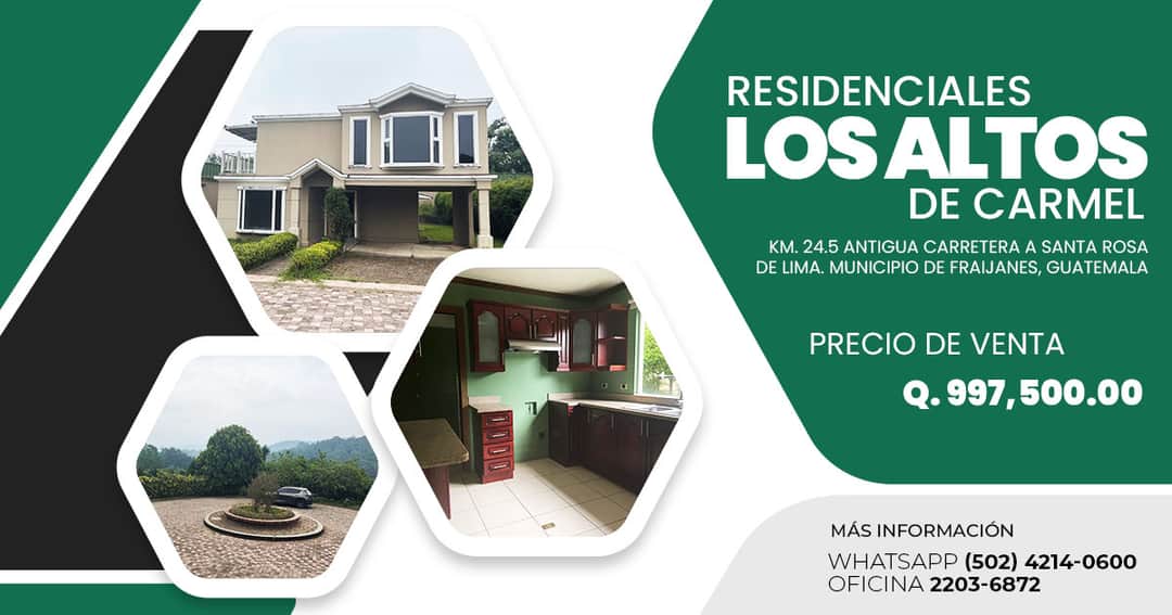 Casa en venta en Fraijanes