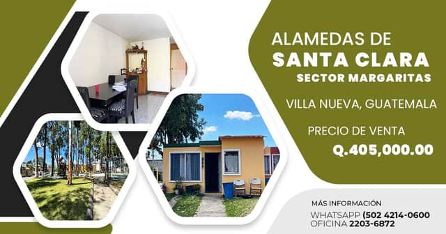 Casa en venta en Villa Nueva, Guatemala · 3 hab