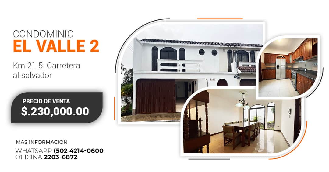 Casa en venta en Guatemala