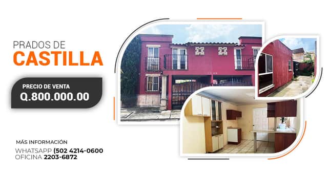 Casa en venta en Villa Nueva, Guatemala · 3 hab