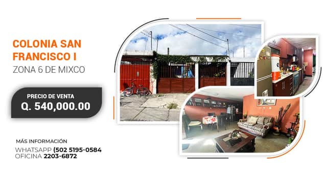 Casa en venta en Mixco, Guatemala · 5 hab · 122 m²