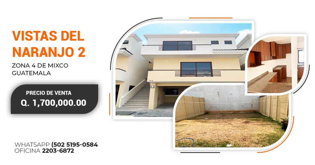 Casa en venta en Mixco