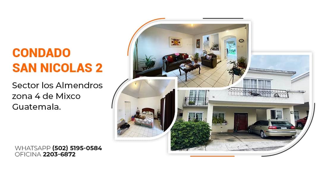 Casa en venta en Mixco