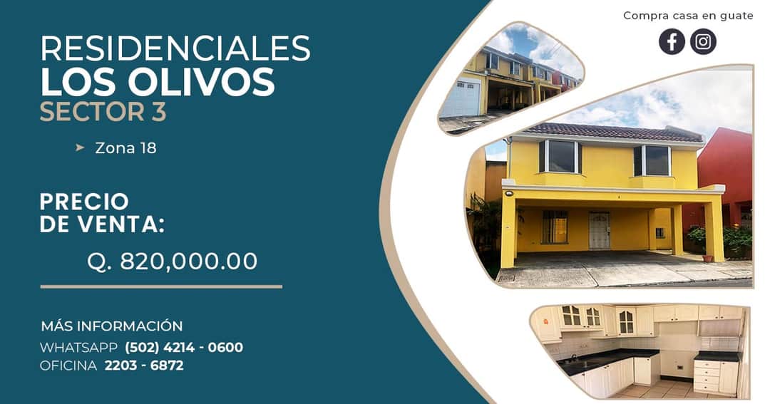 Casa en venta en Guatemala