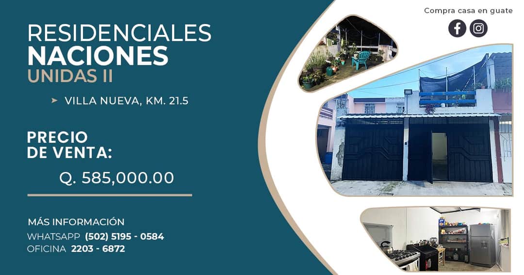 Casa en venta en Villa Nueva