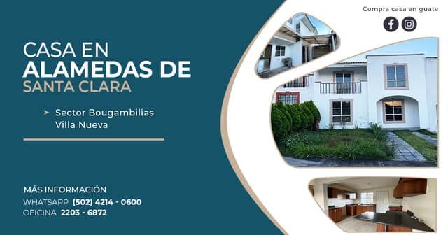 Casa en venta en Villa Nueva, Guatemala · 3 hab