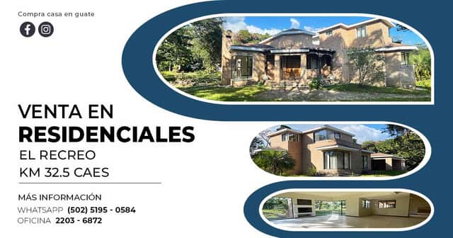 Casa en venta en Villa Canales, Guatemala · 3 hab · 423 m²