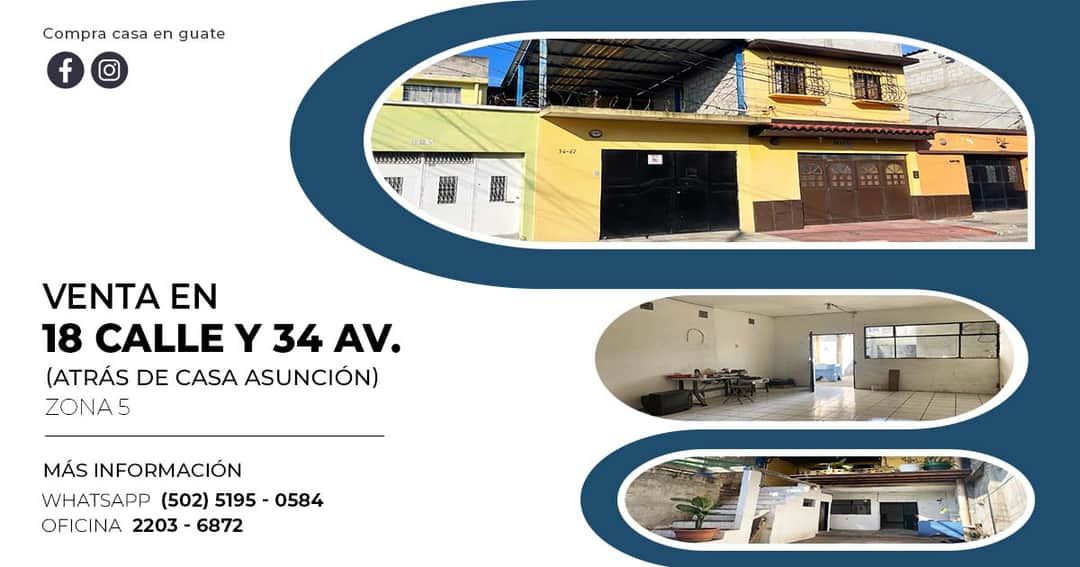 Casa en venta en Guatemala