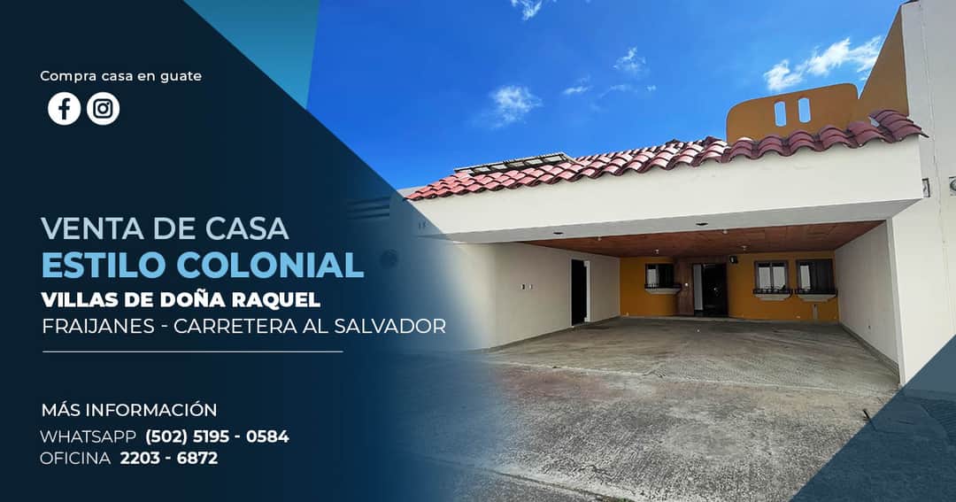 Casa en venta en Fraijanes