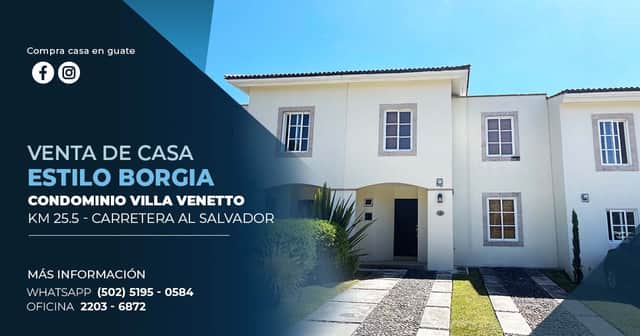 Casa en venta en Villa Canales, Guatemala · 3 hab · 122 m²