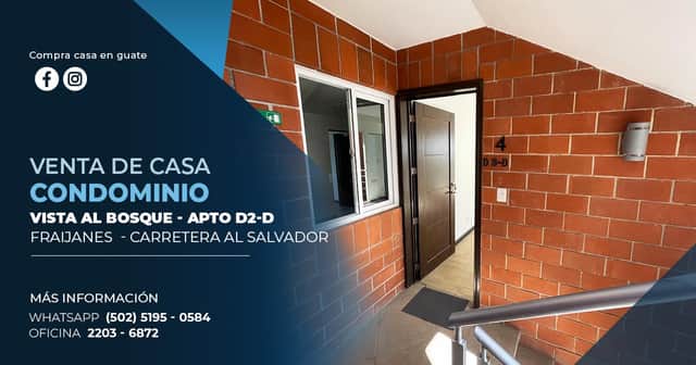 Casa en venta en Fraijanes, Guatemala · 2 hab · 92 m²